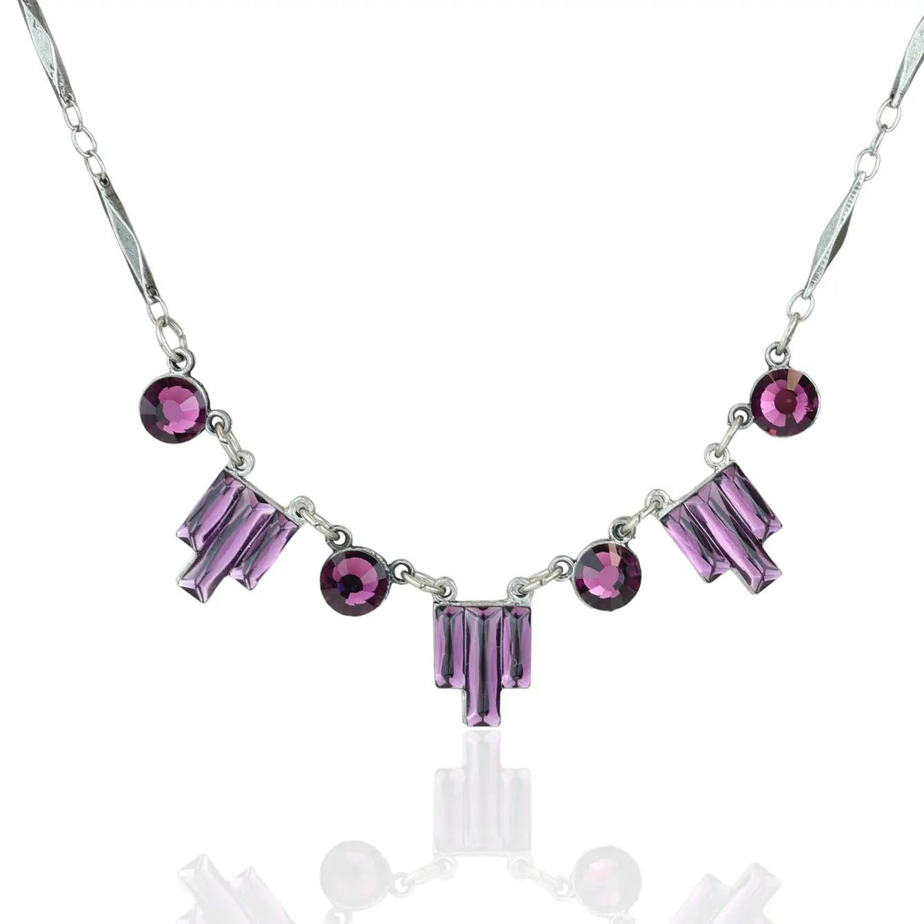 Anne's Vault Forever Autumn Purple Collar Necklace