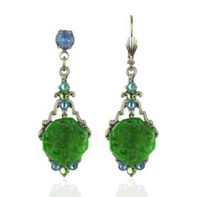 Anne's Vault Forever Green Earrings