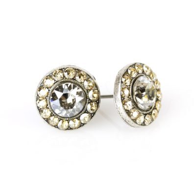 Golden Shadow Stud Earrings