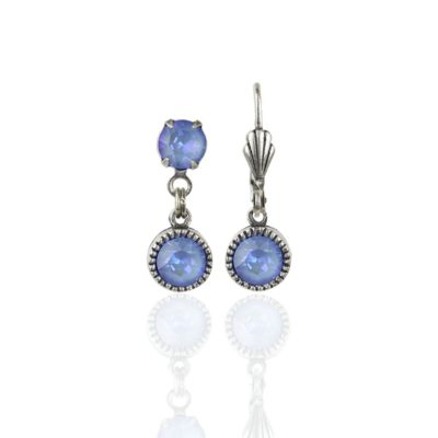 Ocean DeLite Silver Drop Earrings