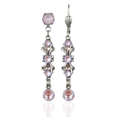 Harmony Lavender Delite Crystal Earrings