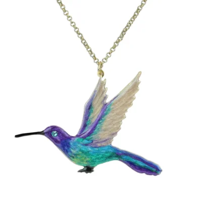 Hummingbird of Hope Necklace