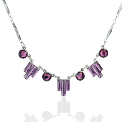 Anne's Vault Forever Autumn Purple Collar Necklace