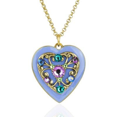 My Heart To Your Heart Crystal Necklace