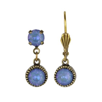 Ocean DeLite Brass Drop Earrings
