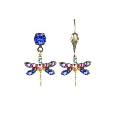 Larissa Crystal Dragonfly Earrings