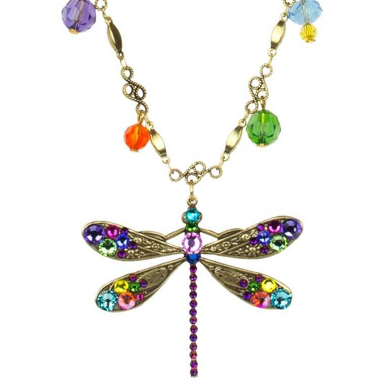 Elina Dragonfly Necklace - Image 2