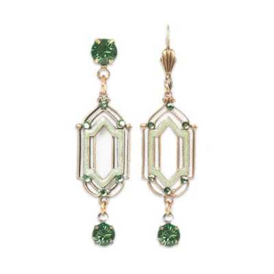 Lulu Green Isle Earrings