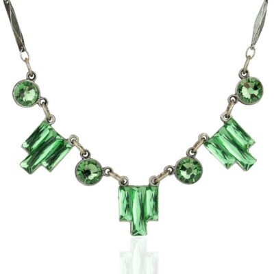 Anne's Vault Forever Spring Green Collar Necklace