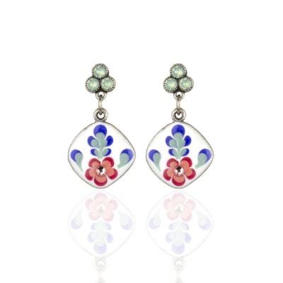 Diascia Crystal Garden Earrings