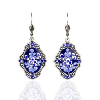 Clara 'Jill's Garden' Flower Earrings