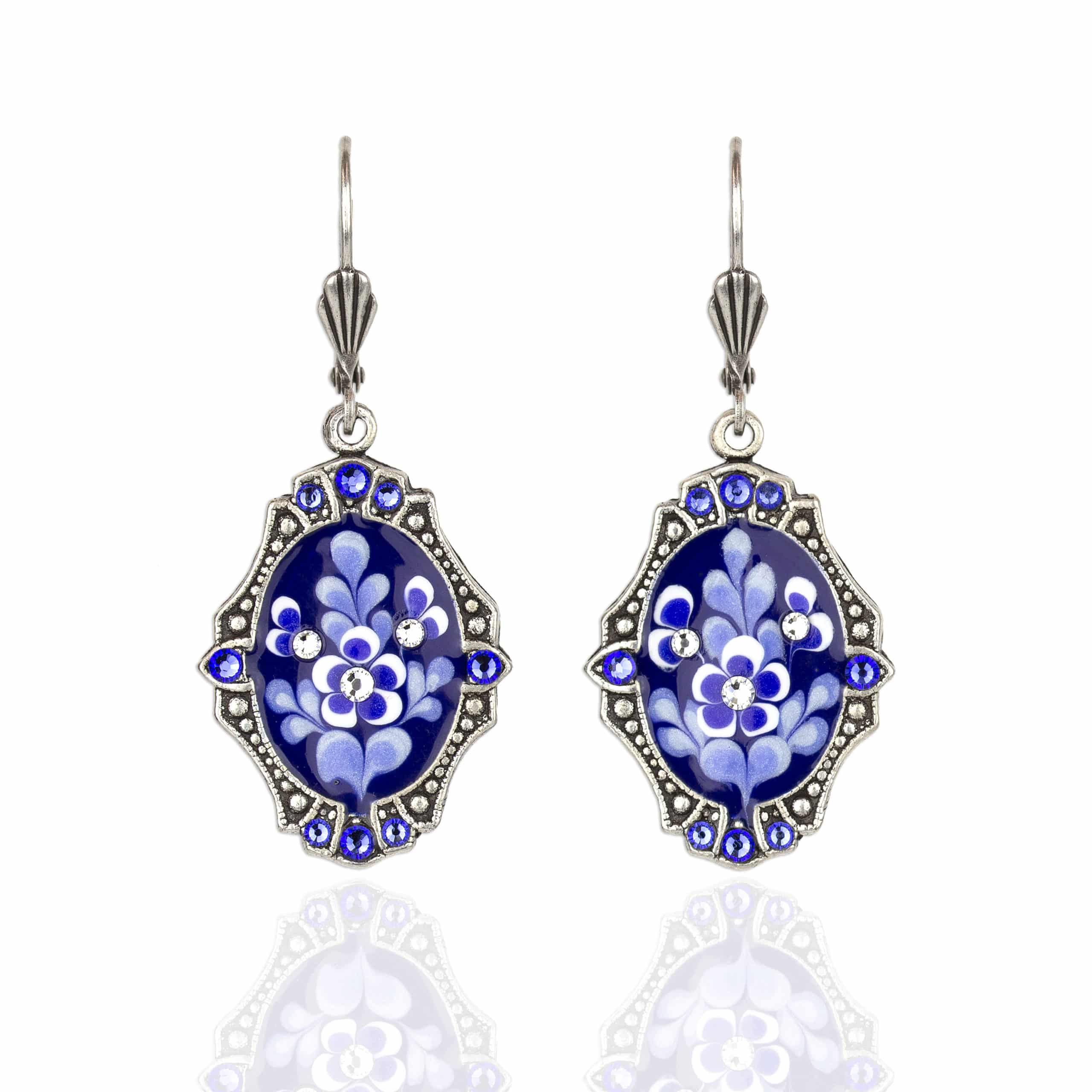 Clara 'Jill's Garden' Flower Earrings