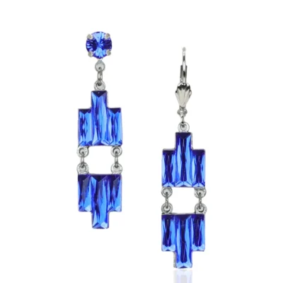 Anne's Vault Forever Autumn Blue Earrings