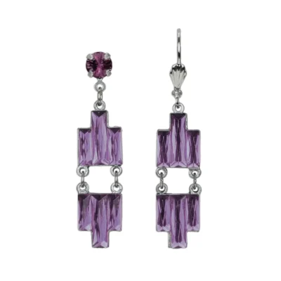 Anne's Vault Forever Autumn Purple Earrings