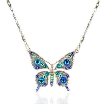Claramay Crystal Butterfly Necklace