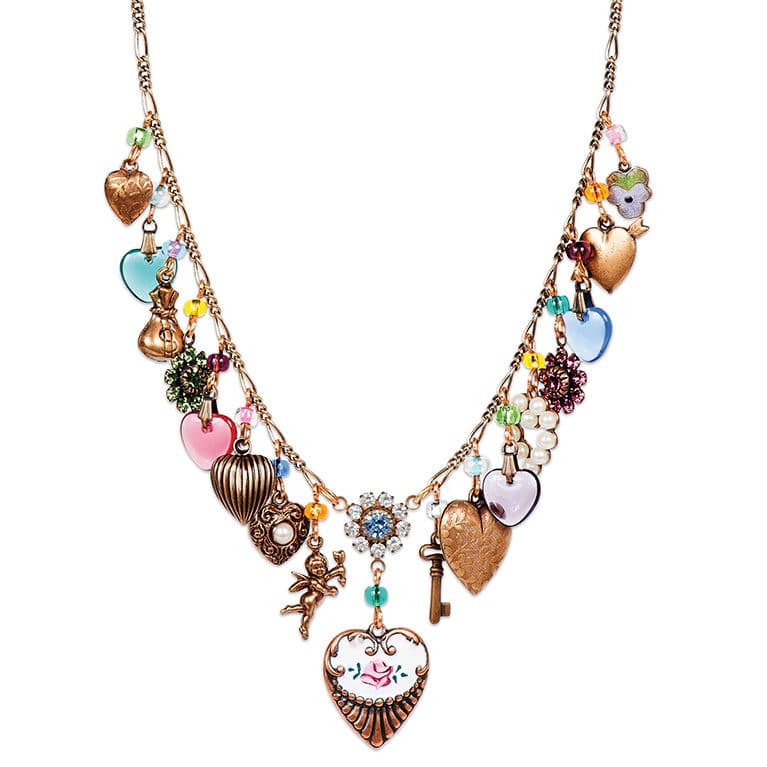 Heart Charm Necklace Heart Charm Necklace