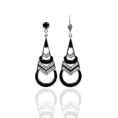 Claudette  Crystal Earrings