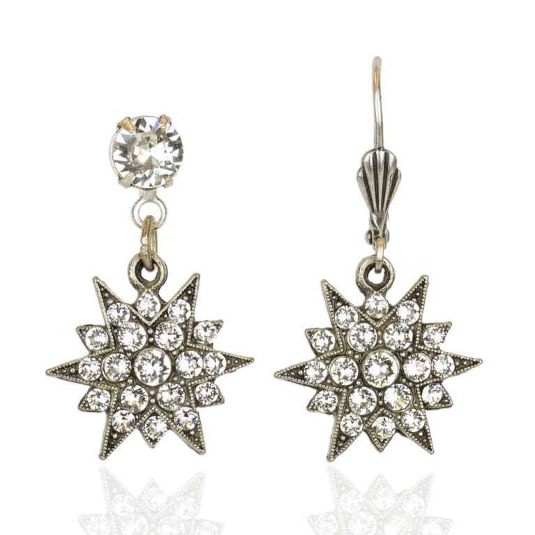 Adhara Crystal Starburst Earrings