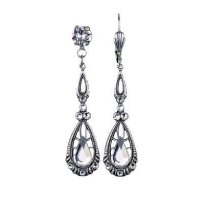 Solenne  Crystal Precious Earrings