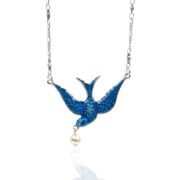 Bluebird of Happiness Necklace - Anne Koplik Designs