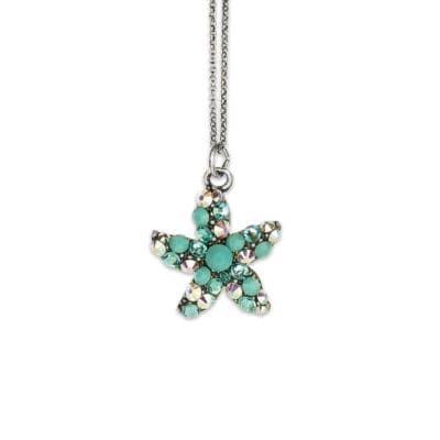 Thalassa Crystal Starfish Necklace