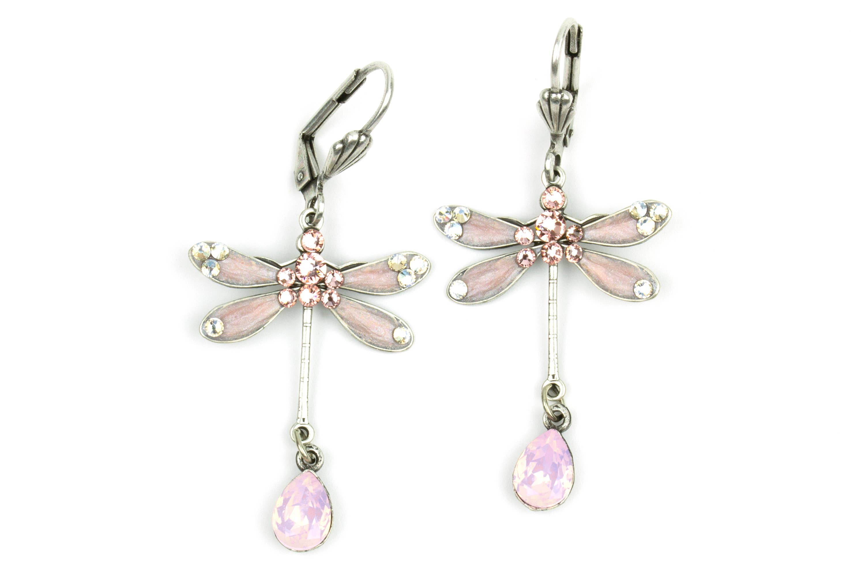 Linnea  Crystal Dragonfly Earrings