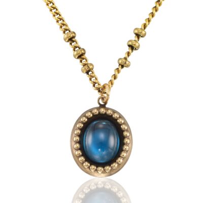 Montana Blue Renaissance Court Cabochon Necklace