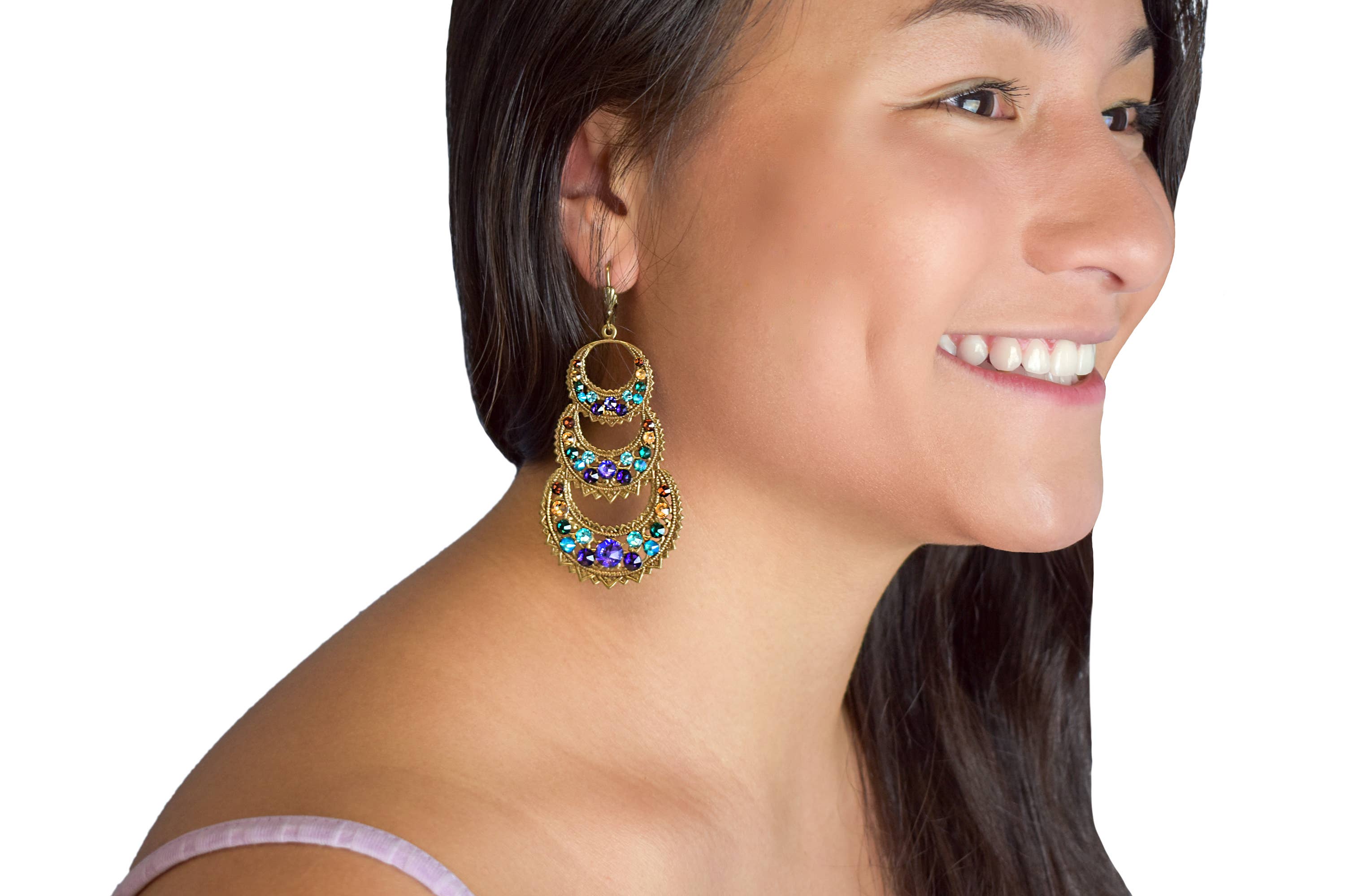 Rena  Crystal Earrings